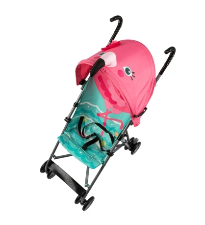 Cosco Kids™ Character Umbrella Stroller - Pink Flamingo - view from above