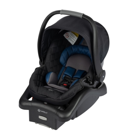 onBoard™ Insta-Latch™ DLX Car Seat - Newburyport - 45 degree angle of front left side