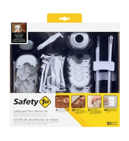 Safety 1st Home Safeguarding Set (8 pcs) White