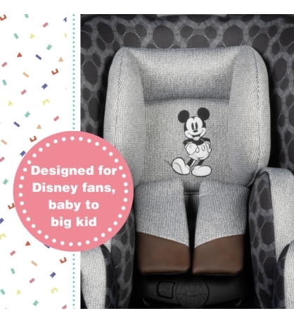 Disney Baby Turn and Go 360 Rotating All-in-One Convertible Car Seat