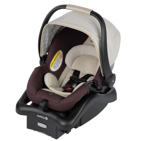onBoard™35 SecureTech™ Infant Car Seat - Dunes Edge - 45 degree angle view of left side