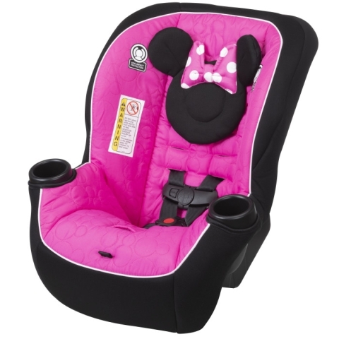Disney Baby Onlook 2-in-1 Convertible Car Seat - Mouseketeer Minnie side view