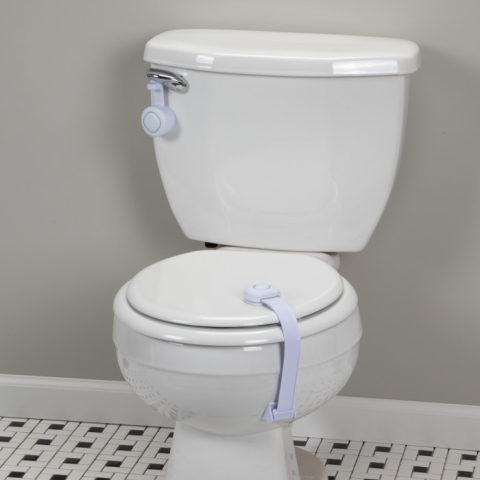 Safety 1st OutSmart Easy Install Bathroom Safety Set in White